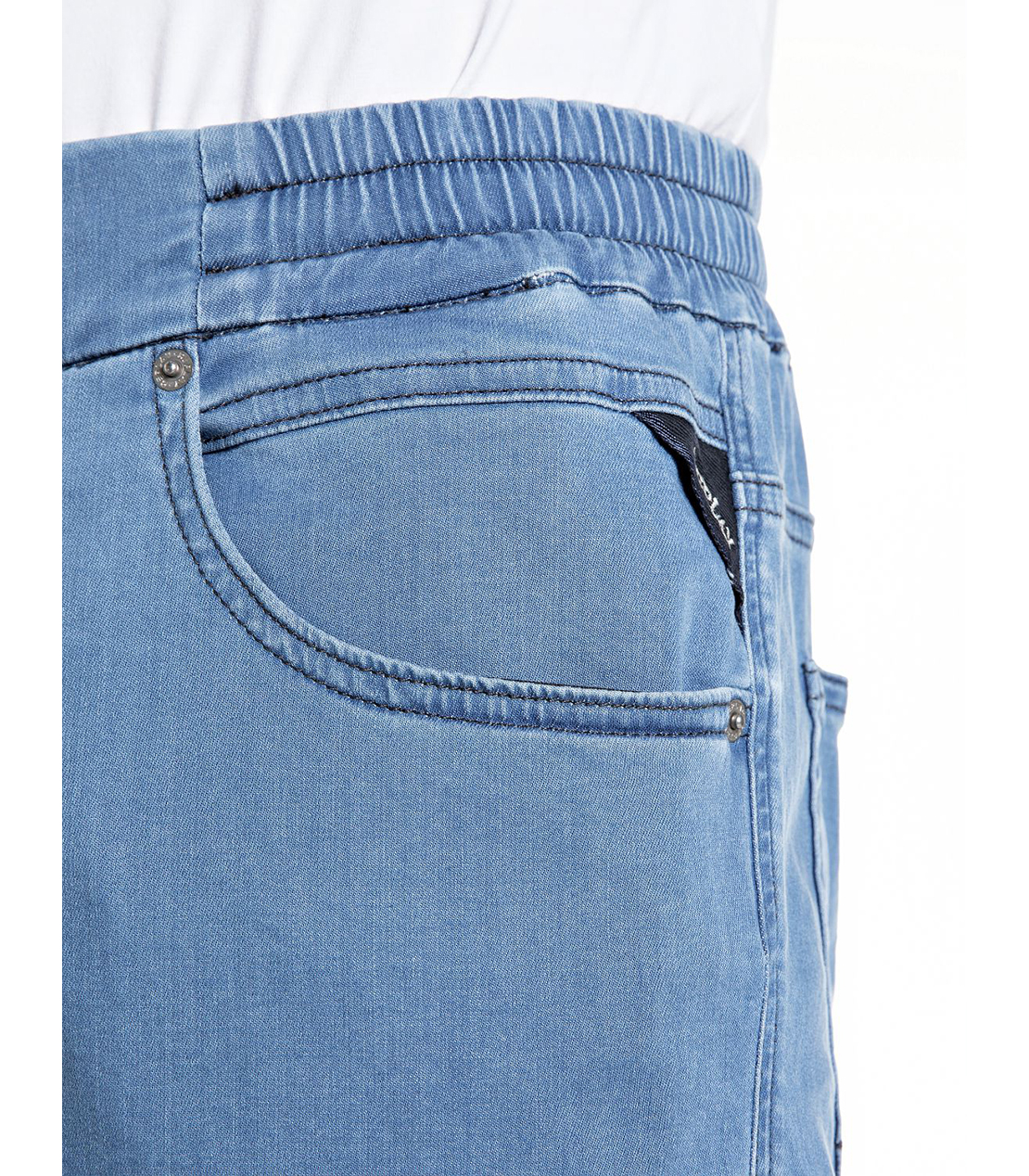 リラックステーパードLANNY Touch denim 詳細画像 ブルー 6